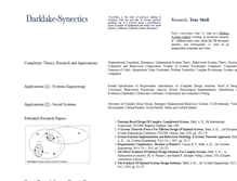 Tablet Screenshot of darklake-synectics.co.uk